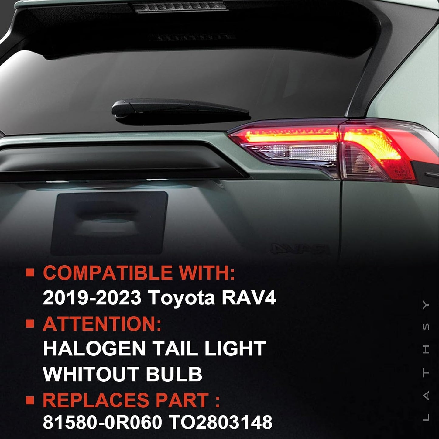 Luces traseras derechas comp Toyota RAV4 19-23