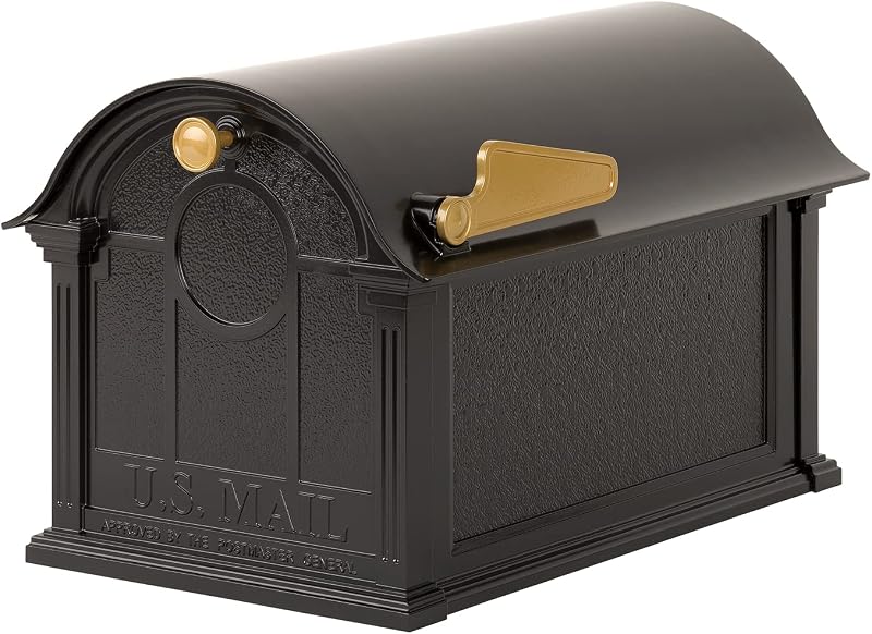 Buzón Balmoral Whitehall Negro Extra Grande