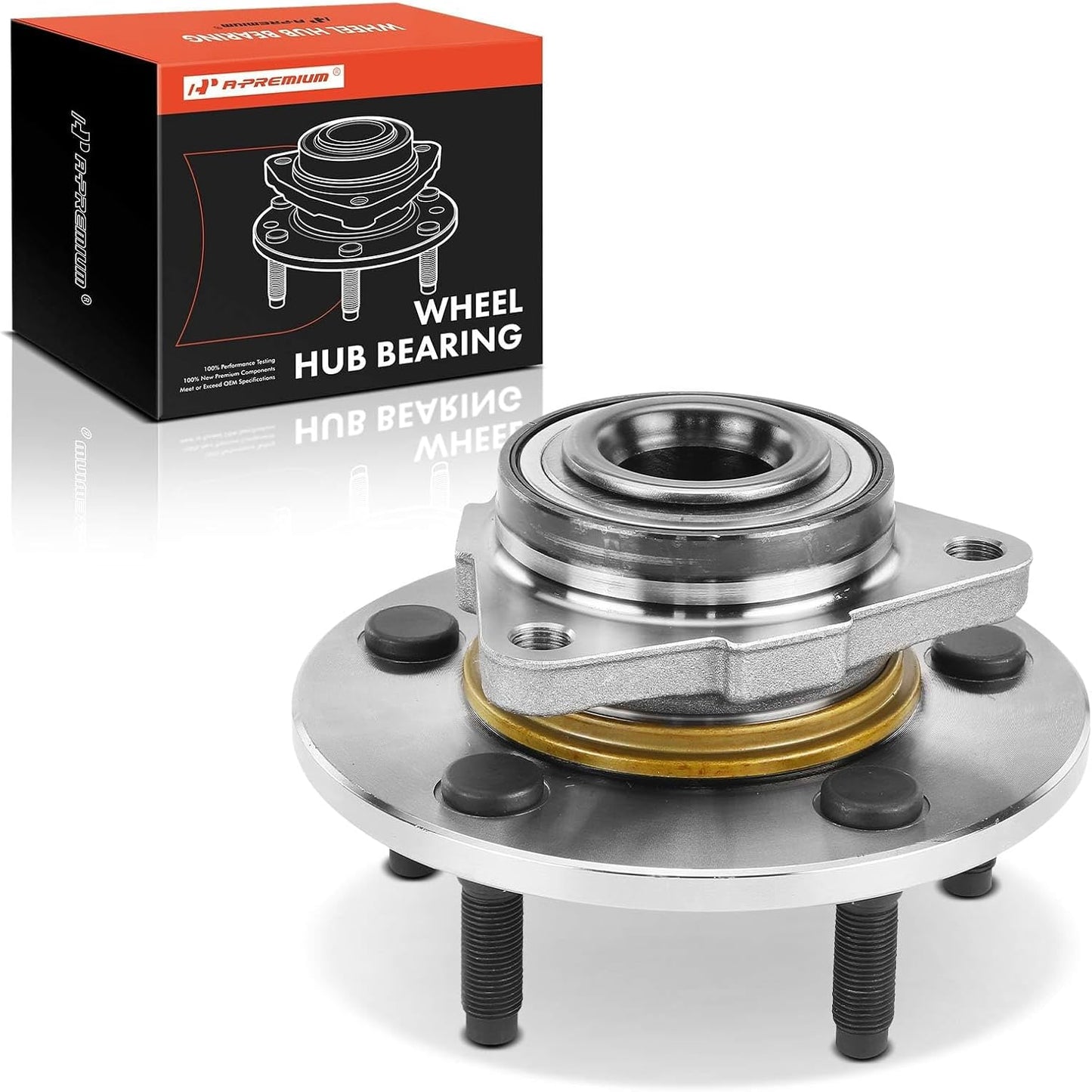 Cojinete rueda y kit cubo 5 lengüetas comp Dodge Ram con ABS