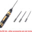 Juego brocas hexagonales Allen 1.5-2.5mm para taladro