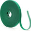 Cinta adhesiva nailon jardín 65.6ft reutilizable verde oscuro