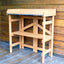Mesa plegable banco macetas Merry Garden estante ajustable