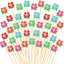 400 Pzas Palillos Bambú Decoración Bebidas Playa Verano