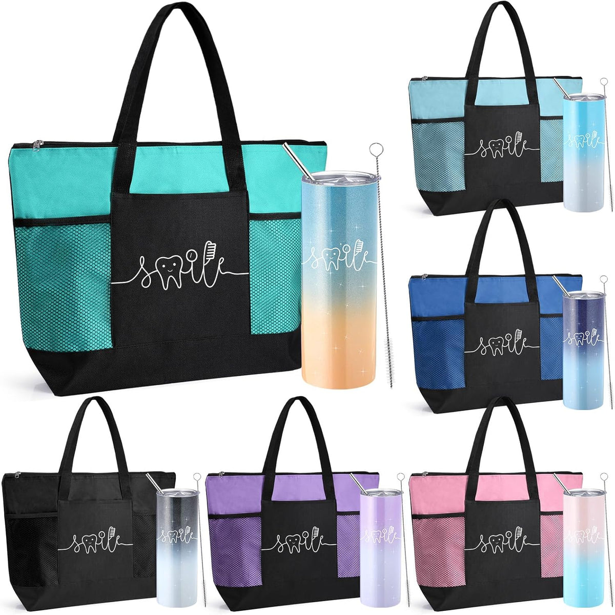 Vaso 20oz colorido regalo dentista asistente