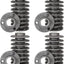 40 Bridas Tubo 1/2pulg Hierro Maleable Negro