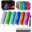Set 18 Linternas LED Aluminio Colores Surtidos