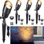 Luces LED 12V impermeables para árboles exteriores