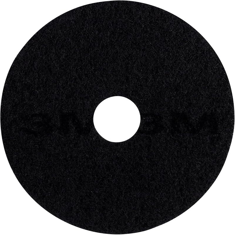 Almohadilla piso decapante 19pulg negro caja 5