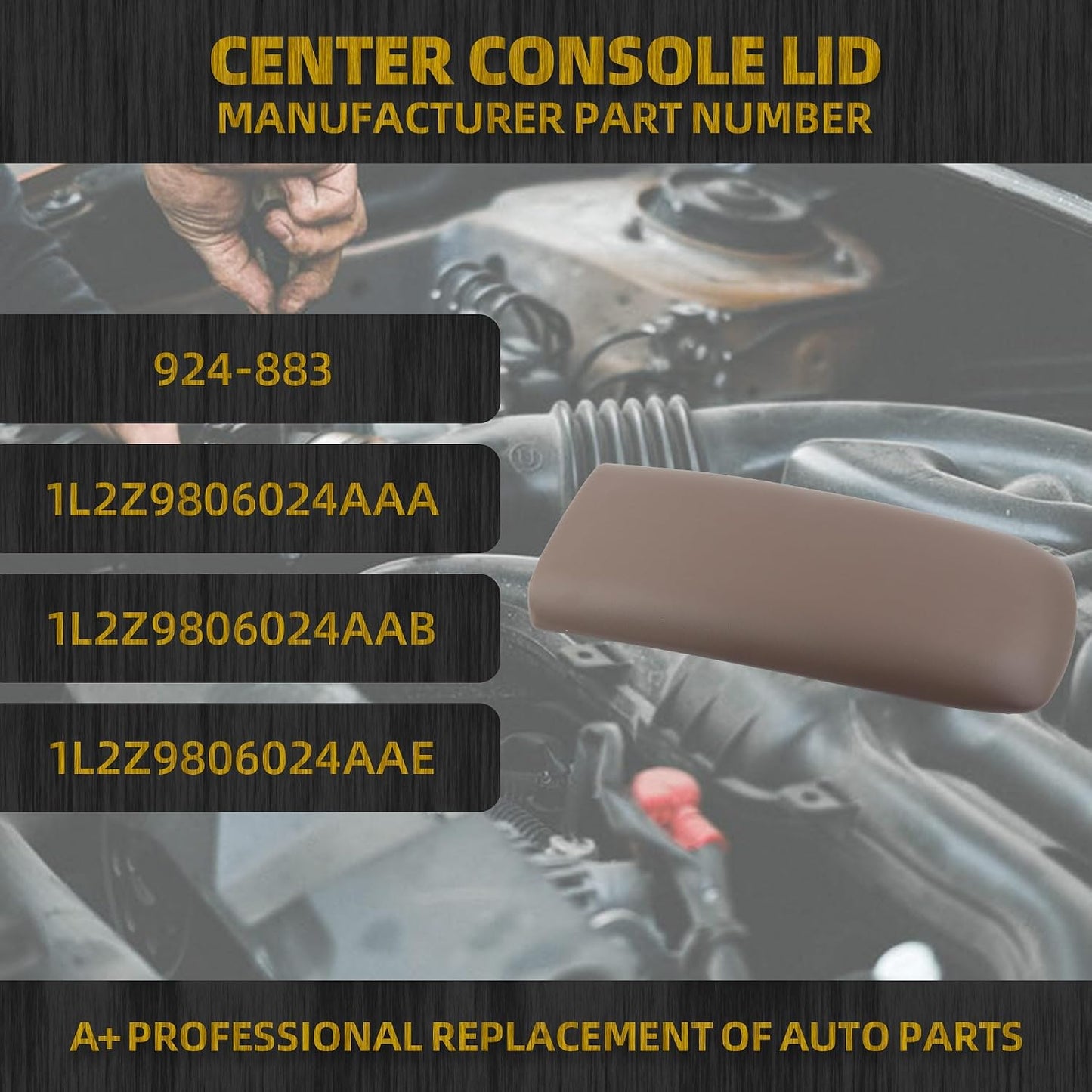 Tapa consola Ford Explorer 95-05 Mountaineer 97-01 Marrón