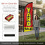 Kit bandera 8ft con poste y punta tierra para venta garage