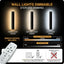 2 Pzas Aplique LED Exterior IP65 para Pared Garaje