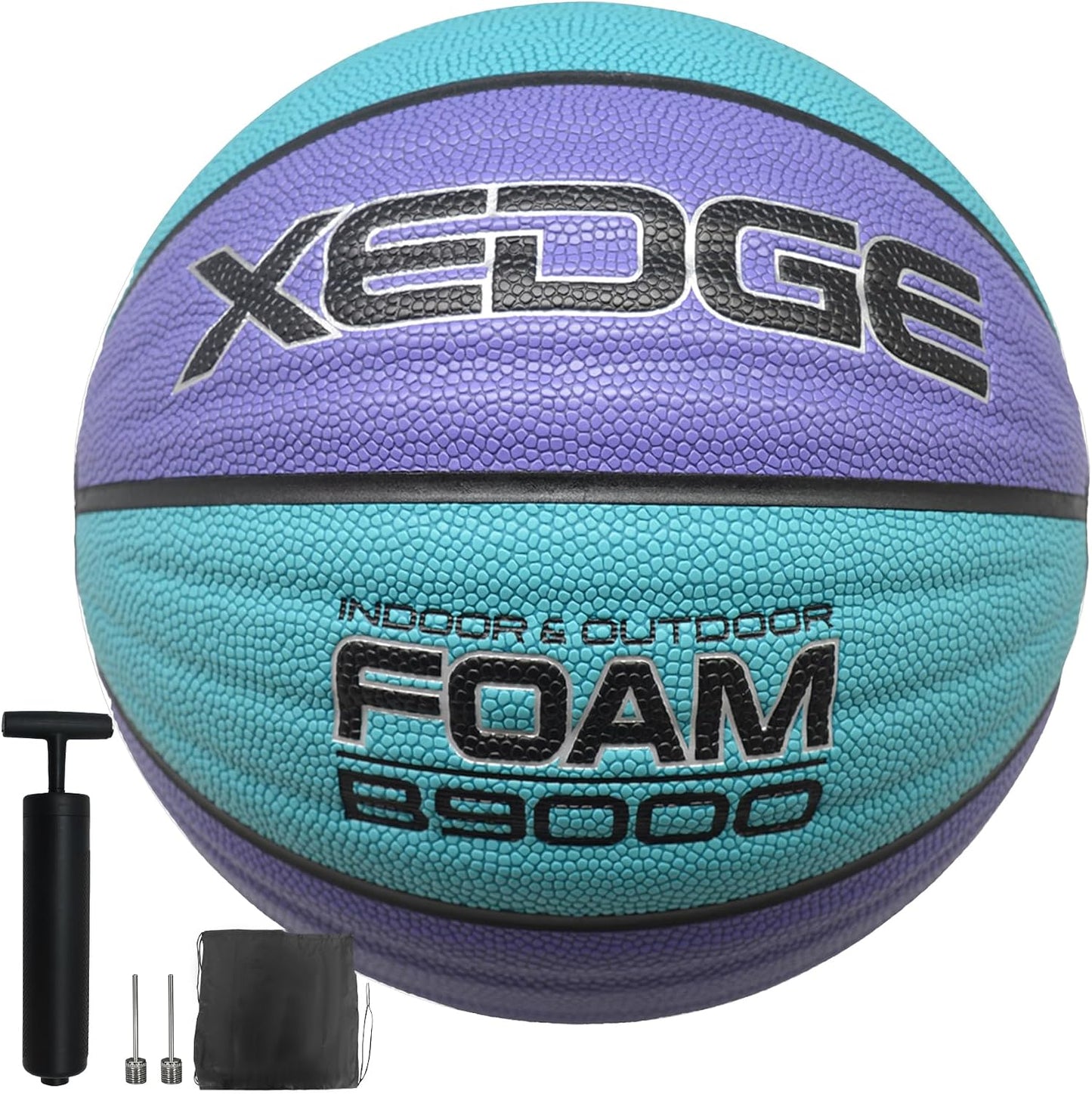 Baloncesto cuero ondulado 29.5" tamaño 7 con bolsa