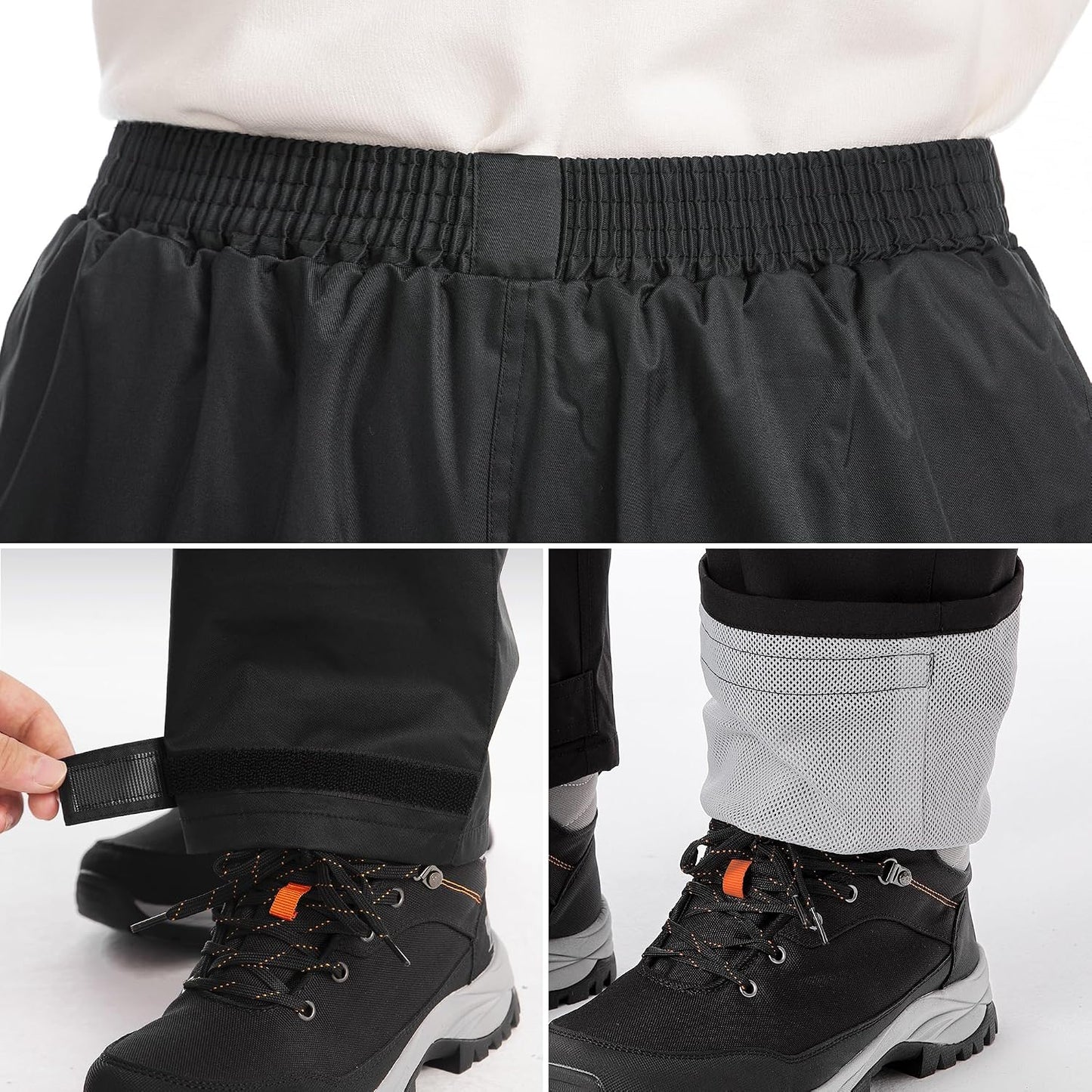 Traje lluvia motociclista alta visibilidad impermeable