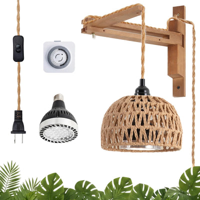 Luz colgante LED 30W espectro completo 4000K para plantas