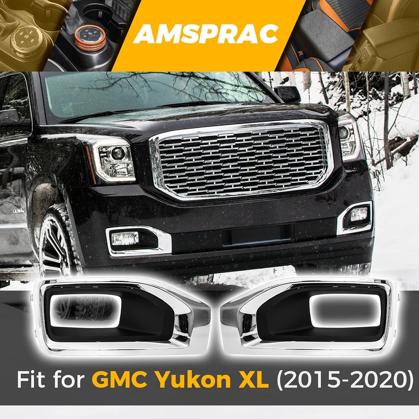 Cubiertas luces antiniebla reemplazo GMC Yukon