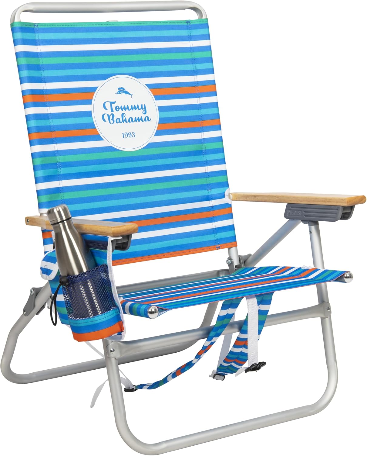 Silla playa plegable altura ajustable Tommy Bahama