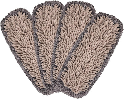 Almohadillas microfibra para fregona 4 pzas Fit Dust Mop