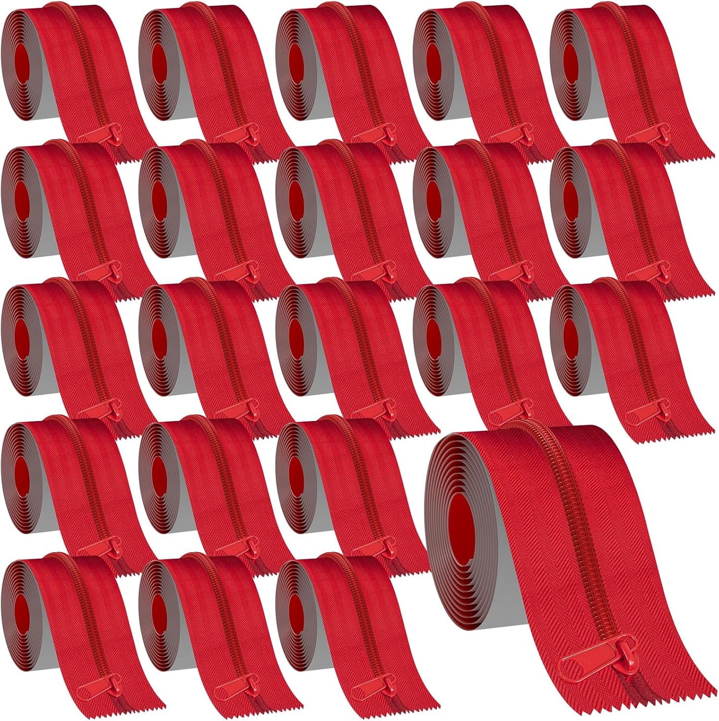 12 Puertas Cremallera Autoadhesiva 7x3pulg Barrera Polvo