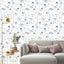 Papel tapiz mariposa 24x354" floral autoadhesivo