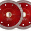 2 Pzas Disco Sierra Diamante 4.5" para Cerámica y Porcelana