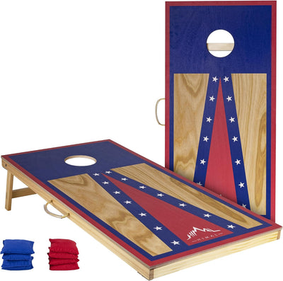 Set tableros Cornhole 4x2ft 3x2ft con 8 bolsas