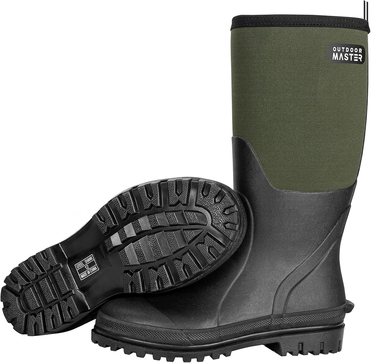 Botas de neopreno impermeables antiderrap para hombres