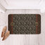 Tapete baño antideslizante estampado leopardo 16x24pulg