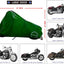 Fundas motocicleta poliéster impermeable L Hunter Green