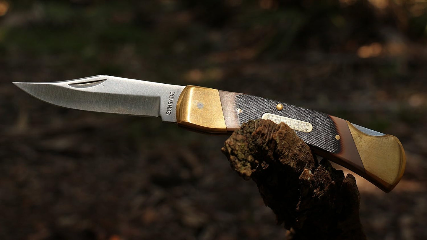 Cuchillo plegable resorte Cave Bear