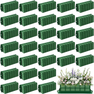 32 Pack Jaulas Florales con Espuma Floral para Arreglos