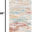 Alfombra pasillo 2ft3pulg x 8ft beige abstracto