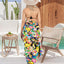Pareo para Mujer de Algodón con Estampado Floral