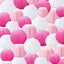 48 Linternas papel decoración fiesta 4-10pulg
