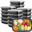 Recipientes servir comida con tapas set 50