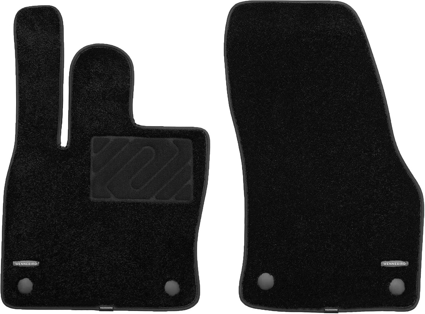 Alfombrillas primera fila VW Taos 22-26 set 2 TPE antiderrap