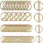 Set 50 pasadores linchamiento 3/16x16 1/4x18