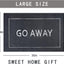 Tapete puerta granja 36x24pulg antiderrap negro