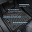 Alfombrillas piso Mazda CX-50 TPE 2 filas con forro carga