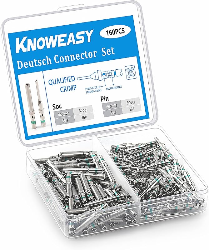 Set 80 conectores Deutsch 16 contactos Ni chapado
