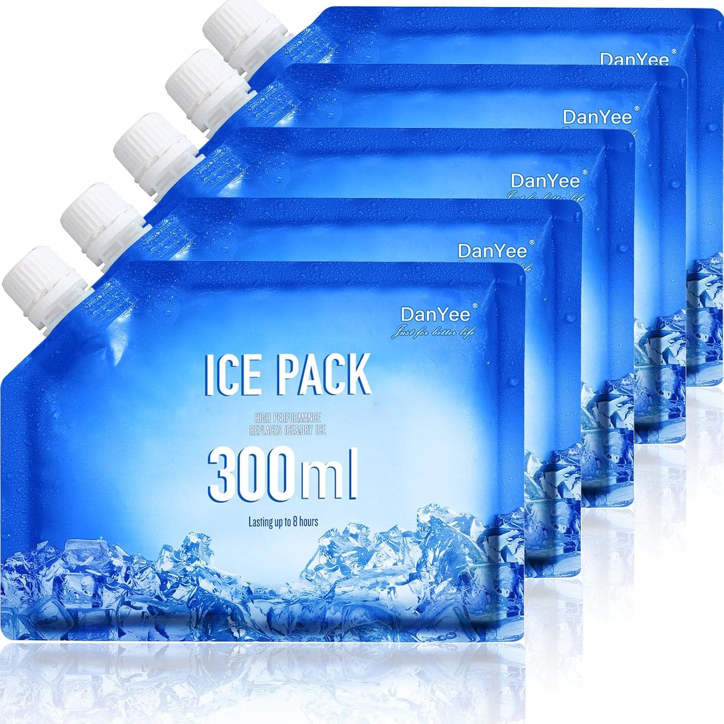 Bolsas hielo reutiliz. para almuerzo camping