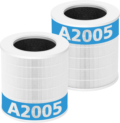Filtro repuesto A2005 carbón HEPA 3en1 para aire