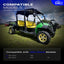 Set 3 cables bujía john deere 825i s4 rendimiento alto