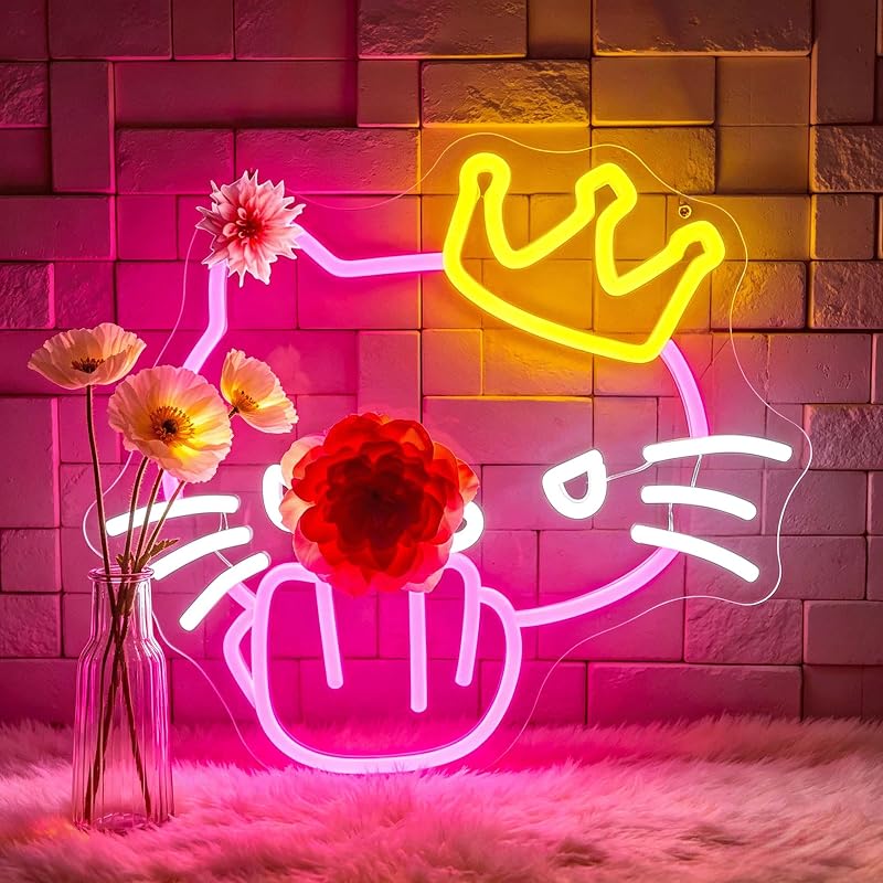 Letrero neón LED para decorar sala de set y dormitorio