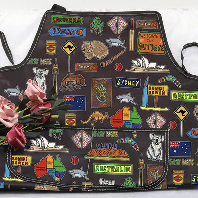 Delantal Australia Tema Regalo Viaje