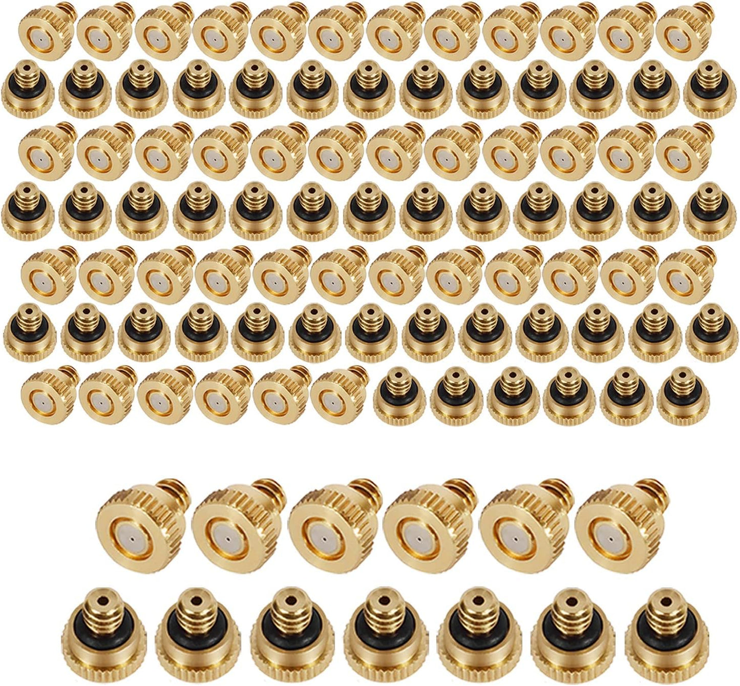 Boquillas nebulización latón 0.3mm 10/24 UNC 100 PCS