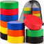 6 Pzas Puck Hockey Foam 3pulg con Bolsa Malla para Adultos