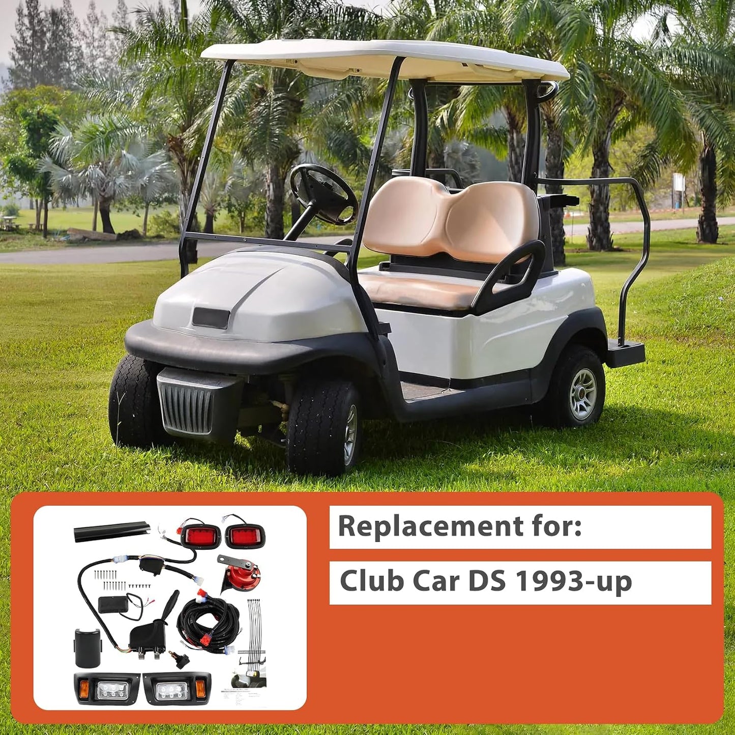 Kit luz LED legal repuesto Club Car DS 1993+