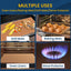 Forros horno pack 2 grandes resistentes tostador estufa