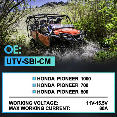 Kit conexión monitor batería dual 12V Honda Pioneer