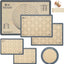 6 Pzas Alfombrillas Silicón Antiadherente para Hornear Gris